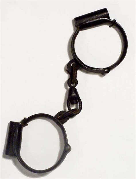 slave handcuffs|Handcuffs. Understanding Slavery Initiative.